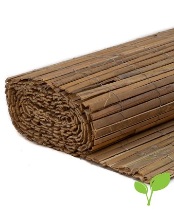 Gespleten bamboemat 200 x 500